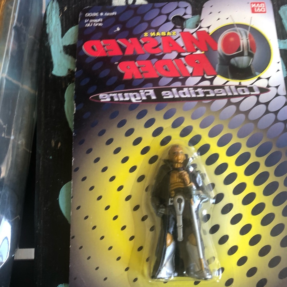 Talbots Masked Rider Collectible Figure - Black and Yellow